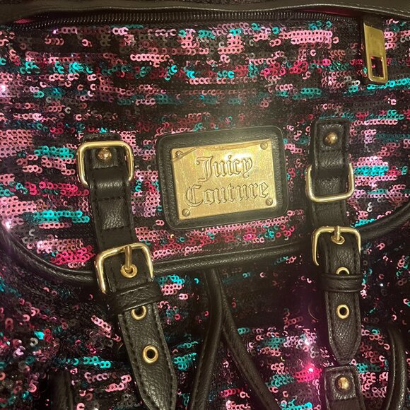 NWOT Beautiful Juicy Couture sparkly backpack main image 11